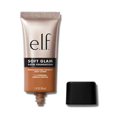 E.L.F. SOFT GLAM SATIN FOUNDATION (BASE DE MAQUILLAJE SATINADA DE LARGA DURACIÓN)